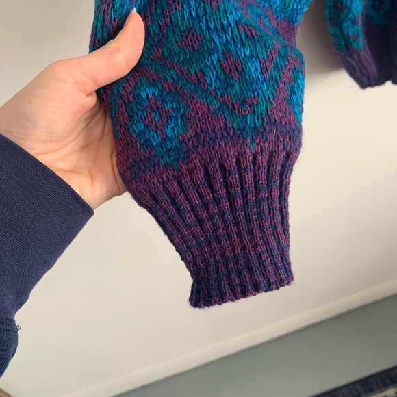 Vintage / retro 90’s sweater Melange - Picture 3 of 6